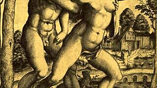 Bold Vintage Erotic Illustration From Antique Anime.