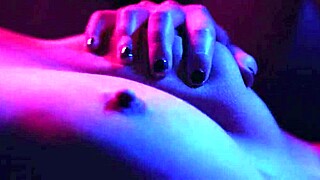 interracial lesbian friends with benefits spice it up with anal toys