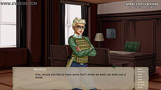 Horny blonde teen GETS FUCKED and CREAMPIED at office