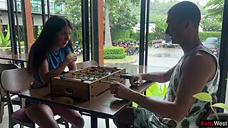 im lost a game and went for a walk outside with cum on my face - cumwalk