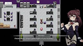 Corporate Succubus Bound In Intense Gangbang Action