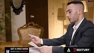 Oh! Gorgeous Stacy Bloom Gets Pretty Ass Roughly Fucked By Naughty Lawyer In Doggystyle And Cowgirl!