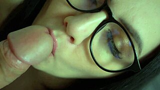 Naughty Milf Gags On Monster Cock And Swallows Cum!