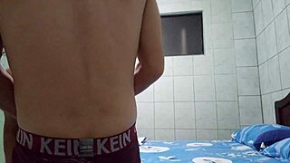 I always fuck my stepbrother's unfaithful latina wife in a hotel, bending her over for slow doggystyle 😏🏨