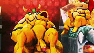 Detailed compilation of gay group furry cartoon orgies by Moonwulf