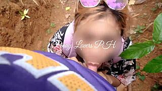 Pinay scandal fucking beside the road with deepthroat and hardcore action