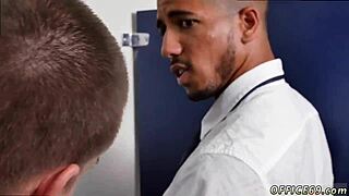 straight exec dives into gay fun on pantsless friday videos