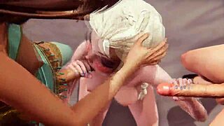 I’m obsessed with this Disney futa threesome featuring Mulan, Elsa, and Jasmine