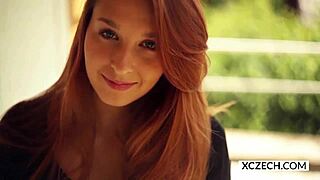 awesome eve exploring her body with pure pleasure