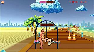 Roller Babe Hentai Game Pornplay Ep 2 Outdoor Bdsm With Muscular Guys