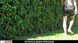 seducing innocent twink with monster cock