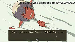 Elf slut in Hentai game NTR Rice Part 3 gets banged at work