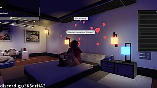 Demon meets his hot fan on roblox for a fun interaction