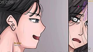 Alpha male pounds Mrs Han doggystyle and cums inside!