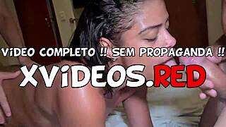 safada angel dinizz loves fucking and cumming hard in amateur threesome dpv with cum