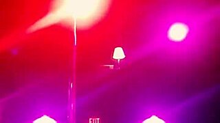 New Stripper Dances In Knee Highs With Thong