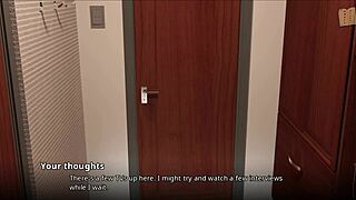 Sharing wine with two hot milfs in a casual chat