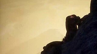 pov two gay wolves mating in wildlife