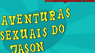 animated gay story unfolds with unique twists. desenho animado brings fresh vibes to the scene.