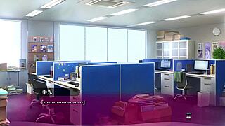 Intense Bukkake Action In Hentai Game 03