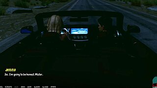 Blonde Babe on Date in Academy Game