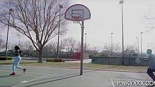 love and basketball size tits - ebony mystique