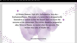 F4m femdom joi-denial 2of12