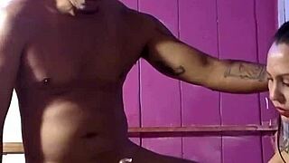 I fucked this hot brazilian milf after fixing her shower, she has a big pussy