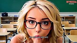 dominant teacher approved teen 18+ sexy college blonde but he wants something back zara - part 1