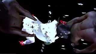 Two BBC Fuck Bigboobs Chick in 3D Animation Hentai