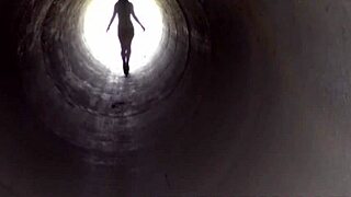 Hot Redhead Milf Provocatively Poses In Outdoor Casting