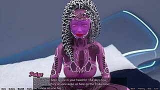 Stranded In Space 6! Meeting Robot Paige With Big Tits!