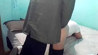 Intense Doggy Style Fucking Emo Latina Milf On Cold Day