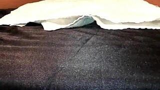 Tied Up Ebony Squirting on Monster Cock