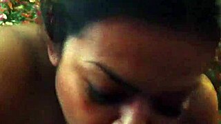 Latina amateur gives personal blowjob in hotel room, intriguing encounter