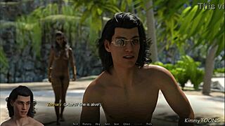 Whoa, lora croft pounded by huge monster dicks on island