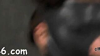 Gagged Sweetheart Whipped Ferociously While Bound