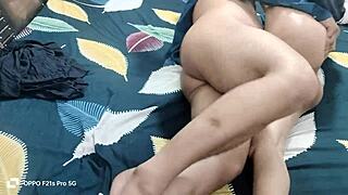 Desi couple shares intimate moments during nighttime hours