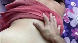 Spying on My Schoolgirl Step-Sister in the Bathroom, Then Banging After Class—She Let Me Record It!