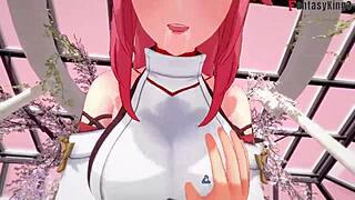 Yae Miko's Intense Sex In Genshin Fantasy