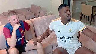 Negao pounds hot wife while cuck watches