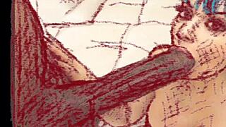 drawing milf blowjob dark big dick hentai for you