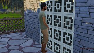 stepson fucks stepmom stuck in washing machine 😱