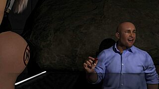 Shaved group plays coffee break with blowjobs and asses