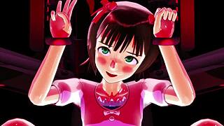 purupuru haruka 12 game challenge in 3d cartoon style