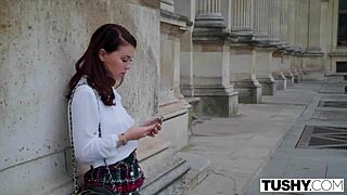 Tushy Tori Black in wild anal threesome, oops meant to say intense!