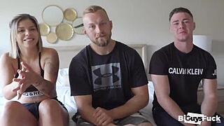 meghan feels so excited helping mason and bryce in this hot threesome