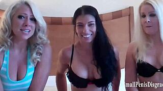 you pathetic small cock humiliated femdom masturbation pov bdsm