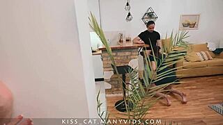 Wanna join us for a hot pov threesome with gf and stepmom?