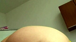 Milf screams during intense doggy style sex.